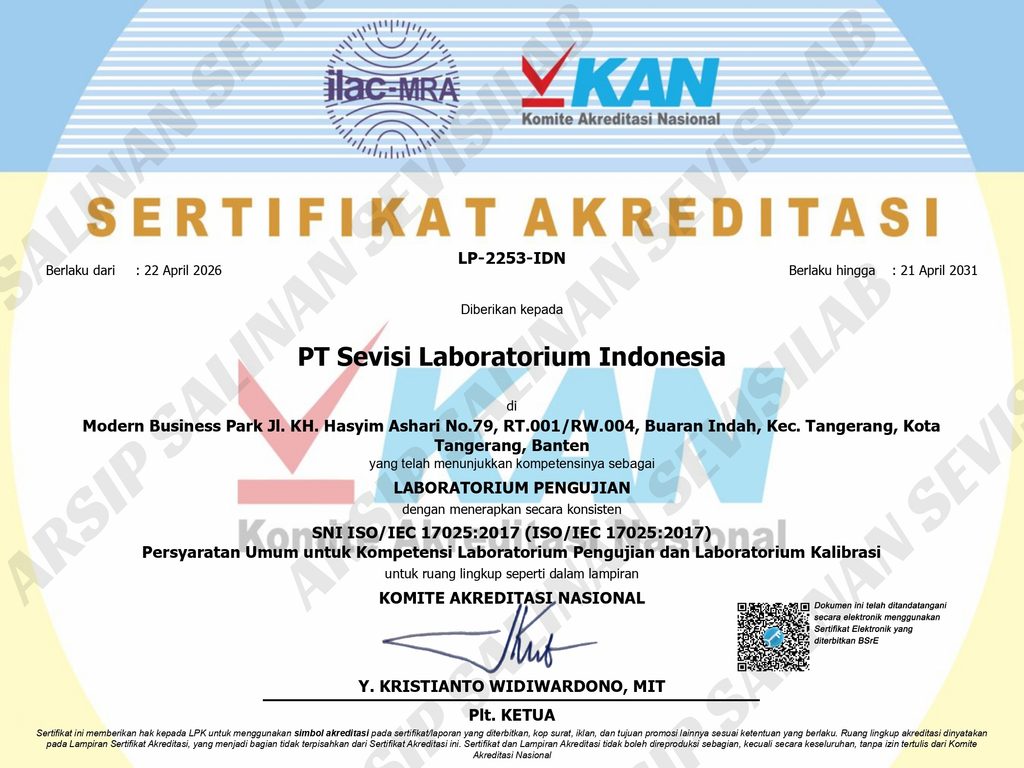 Watermark Sertifikat KAN